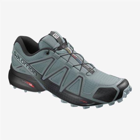 Salomon SPEEDCROSS 4 Mens Trail Running Shoes Blue | Salomon South Africa